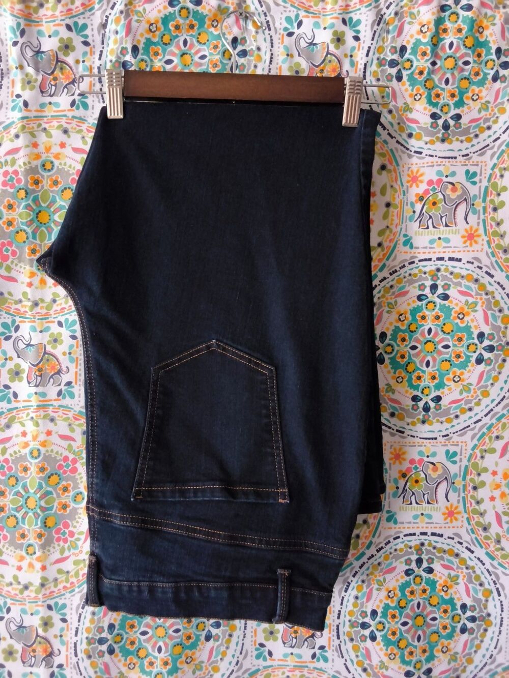 Gloria Vanderbilt Dark Blue Amanda Denim Jeans Women’s Size 18W
